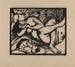 Reproduction of the painting Bergère endormie Schlafende Hirtin - Franz Marc