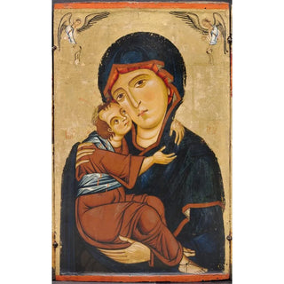 Virgin and Child with saints - Berlinghiero — artwork view