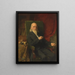 Isaac Léa - Bernard Albrecht Uhle — framed artwork on a wall