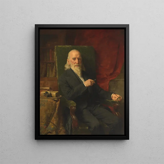 Isaac Léa - Bernard Albrecht Uhle — framed artwork on a wall