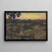 Environs de Nemours twilight - Bernard Boutet de Monvel — framed artwork on a wall