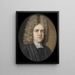 The Reverend Dr John Harris - Bernard Lens III — framed artwork on a wall