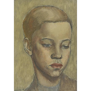 Head of a Boy - Bernard Meninsky — artwork view