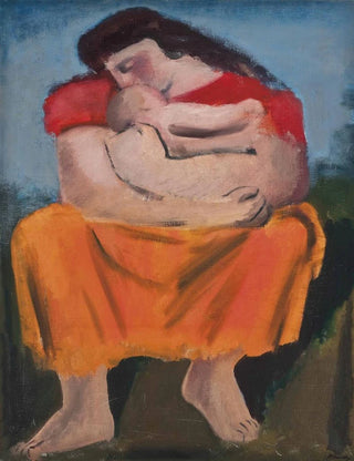 Mother and Child - Bernard Meninsky — artwork view