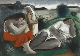 The Rest - Bernard Meninsky — artwork view