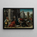 L'Adoration des mages - Bernard van Orley — framed artwork on a wall