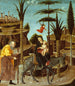 The Flight into Egypt - Bernardino Butinone — artwork view