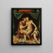 Mars et Un - Bernardino Lanino — framed artwork on a wall