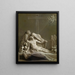 the Deposition after Antonio Canova - Bernardino Nocchi — framed artwork on a wall