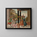 Brutus et Porcia - Bernardino Orsi da Collecchio — framed artwork on a wall