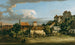 Pirna, the Obertor gate from the south - Bernardo Bellotto — artwork view