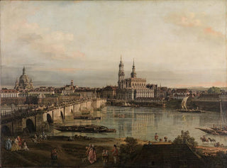 View of Dresden - Bernardo Bellotto — artwork view