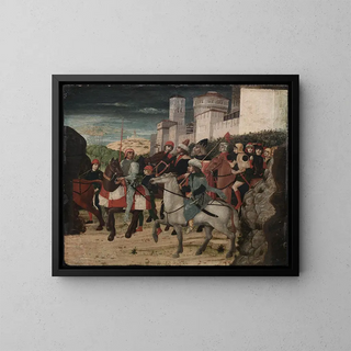 Procession of the Magi - Bernardo Parentino — framed artwork on a wall