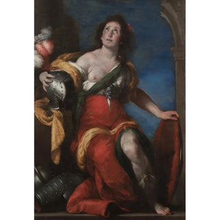 Allegorical figure - Bernardo Strozzi — artwork view