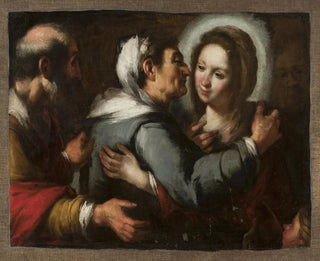 Visitation - Bernardo Strozzi — artwork view