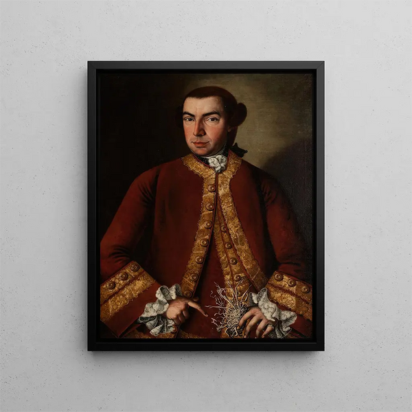 Johannes Paulus de Weissenberg - Bernardus Friedrich — framed artwork on a wall
