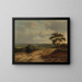 Landscape near Bergen with military camp - Bernardus Gerardus ten Berge — framed artwork on a wall
