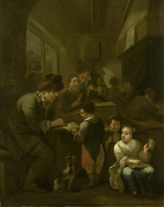 The schoolmaster - Bernardus van Schijndel — artwork view