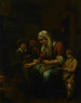 Woman Making Crepes - Bernardus van Schijndel — artwork view