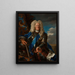 Portrait of August Guillaume of Brunswick - Bernhard Christoph Francke — framed artwork on a wall