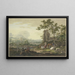 Landscape Painting - Bernhard Hendrik Thier — framed artwork on a wall