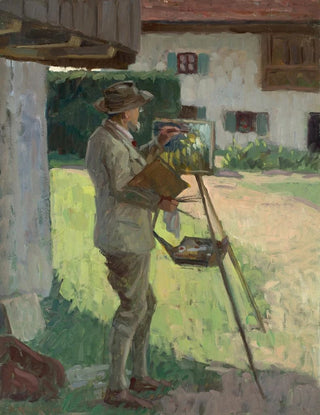 Theodor Hummel's painting in Prien-Harras - Bernhard Klinckerfuß — artwork view