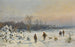 Hunters in the Snow - Bernhard Mühlig — artwork view
