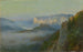 Brouillard dans le massif gréseux de l'Elbe - Bernhard Mühlig — artwork view