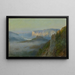 Brouillard dans le massif gréseux de l'Elbe - Bernhard Mühlig — framed artwork on a wall