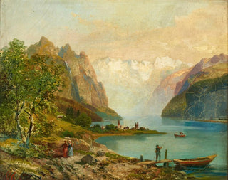 Lake Wallenstadt - Bernhard Mühlig — artwork view