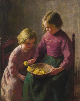 The flower basket - Bernhard Pothast — artwork view