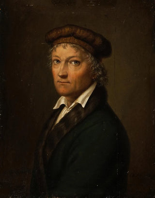 Portrait of Thorvaldsen - Bernhard von Guérard — artwork view