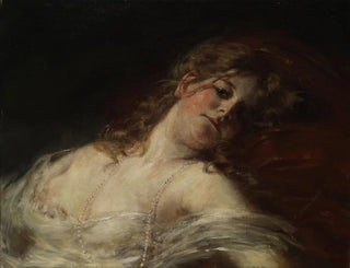 Girl at Rest - Bernhard Zeckendorf — artwork view