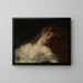 Girl at Rest - Bernhard Zeckendorf — framed artwork on a wall