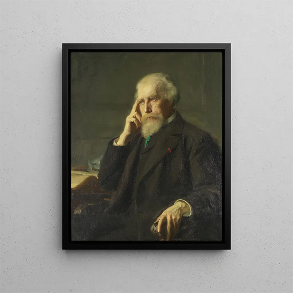 Albert Mrat 1840-1909 - Bernhard Störmann — framed artwork on a wall