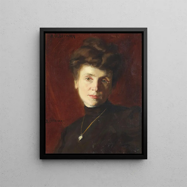 Baroness Sophie von Eberstein - Bernhard Störmann — framed artwork on a wall