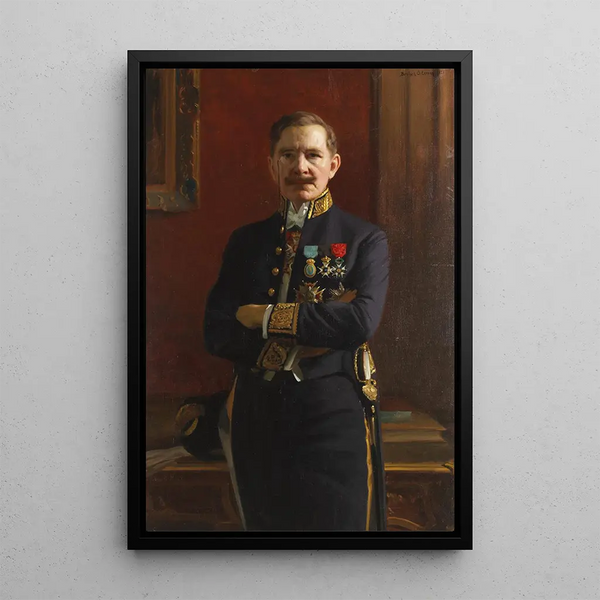 Reproduction of the painting Self-portrait - Bernhard Störmann