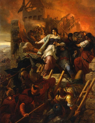 Women of Eger - Bertalan Székely — artwork view