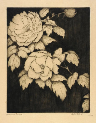 Peonies japonaises - Bertha Jaques — artwork view