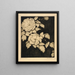 Peonies japonaises - Bertha Jaques — framed artwork on a wall