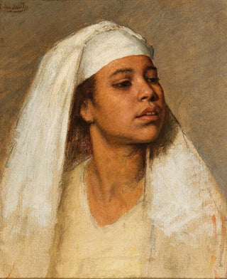 Portrait of a Coptic Woman - Bertha Müller — artwork view