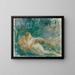 Apollon revealing his divinity to the shepherdess - Berthe Morisot — framed artwork on a wall