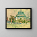 Dame des arnaques de la rue Pergolèse - Berthe Morisot — framed artwork on a wall