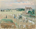 Hanging laundry to dry - Berthe Morisot — artwork view