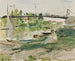 The bridge over the Oise - Berthe Morisot — artwork view