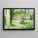 Landscape Painting - Berthe Morisot — framed artwork on a wall