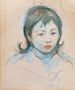 Portrait of Child Charly Thomas - Berthe Morisot — artwork view