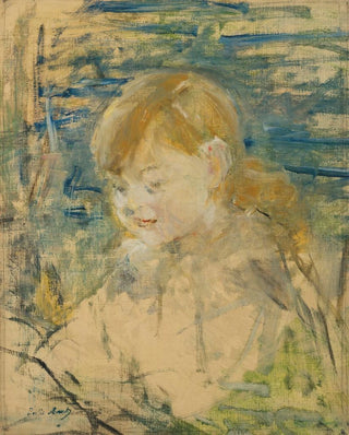 The Blonde Girl - Berthe Morisot — artwork view