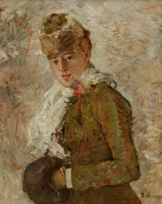 Winter Painting - Berthe Morisot — artwork view