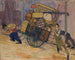 The moving of Carl Frisendahl in Montparnasse, Paris - Bertil Lybeck — artwork view
